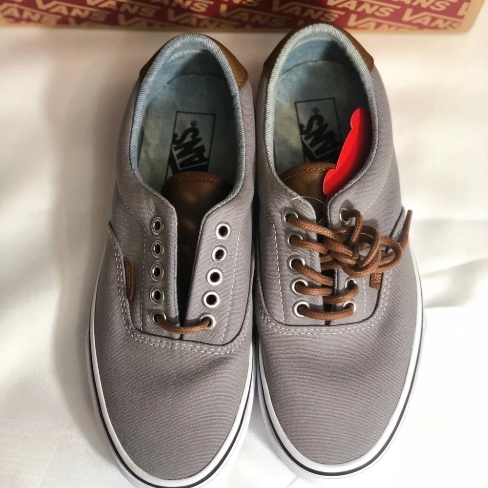 Vans Era 59 (C&L) gray Acid denim Mens Sneakers